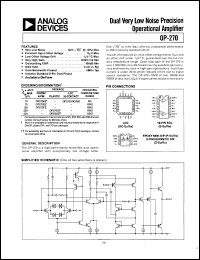 Click here to download OP-270GS Datasheet