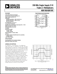 Click here to download AD8189ARUZ-R7 Datasheet