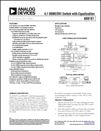 Click here to download AD8197ASTZ Datasheet