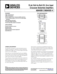 Click here to download ADA4505-2ACBZ-R7 Datasheet