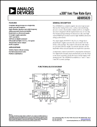 Click here to download ADXRS620 Datasheet