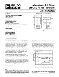 Click here to download ADG1208 Datasheet