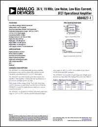 Click here to download ADA4627-1BRZ-R7 Datasheet