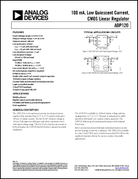 Click here to download ADP120-ACBZ15R7 Datasheet
