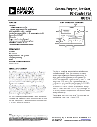 Click here to download AD8337-EVAL-SS Datasheet