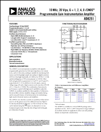 Click here to download AD8251ARMZ-R7 Datasheet