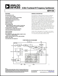 Click here to download ADF4156BCPZ Datasheet