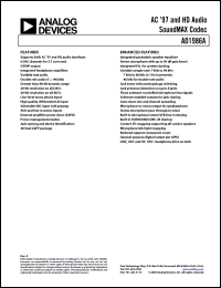 Click here to download AD1986AJCP-RL Datasheet
