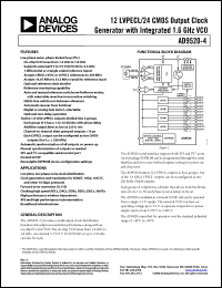 Click here to download AD9520-4BCPZ Datasheet