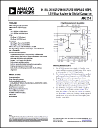 Click here to download AD9251-65EBZ Datasheet