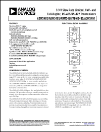 Click here to download ADM3491ARZ Datasheet