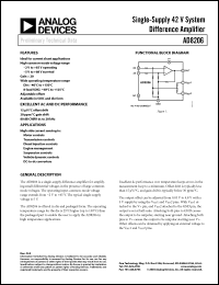 Click here to download AD8206YR-REEL Datasheet