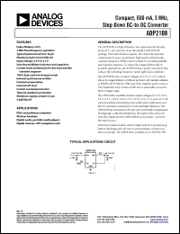 Click here to download ADP2108ACBZ-1.2-R7 Datasheet