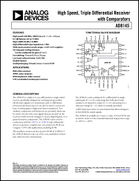 Click here to download AD8145YCPZ-R7 Datasheet