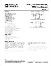 Click here to download ADP121CB-2.8-EVALZ Datasheet