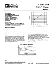 Click here to download ADL5501 Datasheet