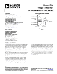 Click here to download EVAL-ADCMP580BCPZ Datasheet