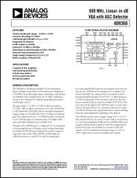 Click here to download AD8368-EVALZ Datasheet