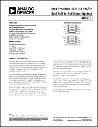 Click here to download AD8676ARZ-REEL7 Datasheet