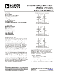 Click here to download ADG1423 Datasheet