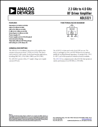 Click here to download ADL5321_1 Datasheet