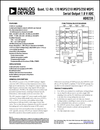 Click here to download AD9239-250KITZ Datasheet