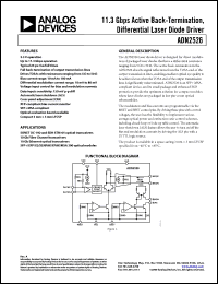 Click here to download ADN2526 Datasheet