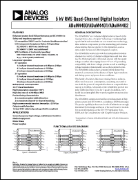 Click here to download ADuM4401CRWZ Datasheet