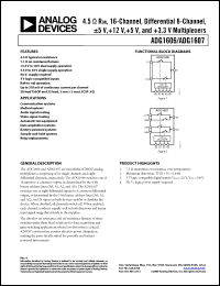 Click here to download ADG1606 Datasheet
