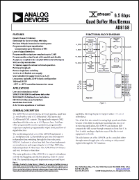 Click here to download AD8158ACPZ Datasheet