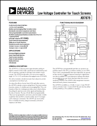 Click here to download AD7879ACPZ-RL Datasheet