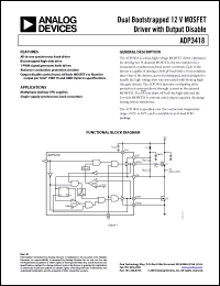 Click here to download ADP3418KRZ1 Datasheet
