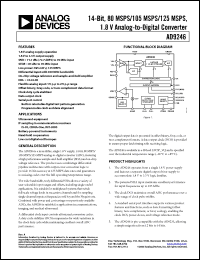 Click here to download AD9246-80EB Datasheet