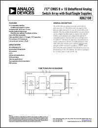 Click here to download ADG2108 Datasheet