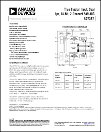 Click here to download AD7367-5BRUZ Datasheet