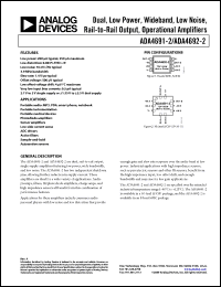 Click here to download ADA4691-2ACPZ-R7 Datasheet
