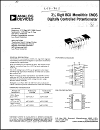 Click here to download AD7525TD Datasheet