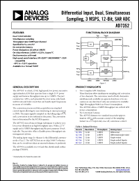 Click here to download AD7352BRUZ Datasheet