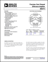 Click here to download AD8270 Datasheet