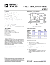 Click here to download AD7679CB1 Datasheet