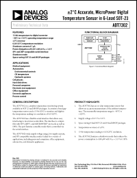 Click here to download ADT7302ART-REEL7 Datasheet