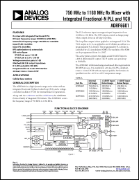 Click here to download ADRF6601-EVALZ Datasheet