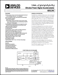 Click here to download ADXL346BCCZ-RL7 Datasheet