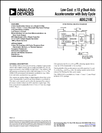 Click here to download ADXL210E Datasheet