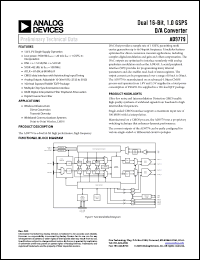 Click here to download AD9779BSV Datasheet