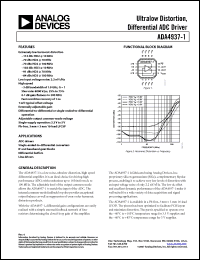 Click here to download ADA4937-1YCPZ-RL Datasheet