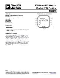 Click here to download ADL5322-EVAL Datasheet