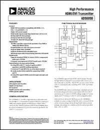 Click here to download AD9889B Datasheet