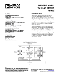 Click here to download EVAL-AD1939EB Datasheet