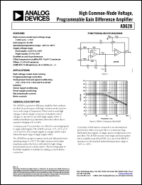 Click here to download AD628_07 Datasheet